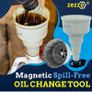 BRAND NEW Magnetic Spill-Free Oil Change Tool Flexible Durable TPU Easy To Use Engine Oil Fueling Change Container Image 2