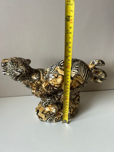 Vintage Tiger Ornament Collage