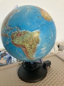 World Globe lamp