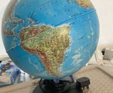 World Globe lamp