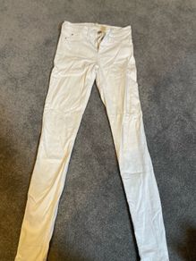 Molly White Jeans