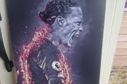 Liverpool - Van Dijk Metal Sign