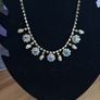 Vintage Swarovski Crystal Iridescent Necklace from Rhinestones Image 6