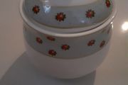 New Aynsley Pretty White and Blue Sugar bowl