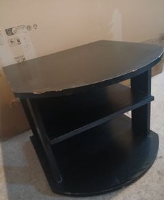 Storage cabinet with 2 shelves ( black )
