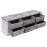 Hall Bench Grey 115x30x40 cm Wood Image 2