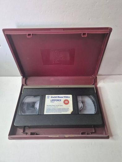 Lifeforce VHS (1985) Rare Original Guild Home Video Big Box (Ex-Rental, Clean Tape)