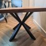 Wooden lamp table Image 3