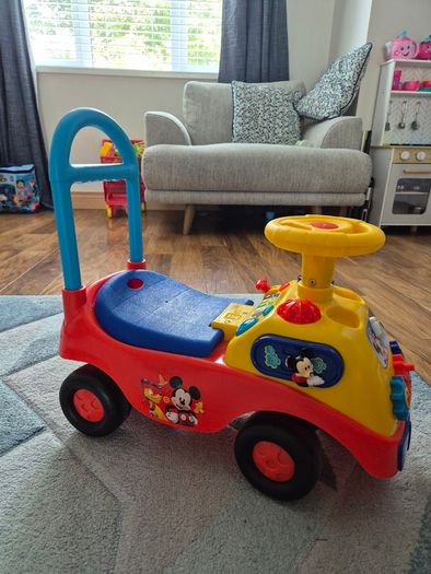 Mickey Mouse ride-on push car