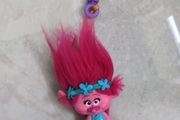 Poppy Troll bag clip