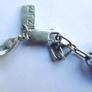 Vintage Sterling Silver 925 Multi Stone Bracelet length 8,5" - 20,9g Image 10