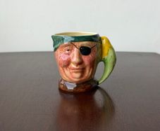 Vintage Sandland Character Ware Pirate Toby Jug