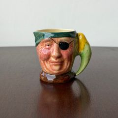 Vintage Sandland Character Ware Pirate Toby Jug