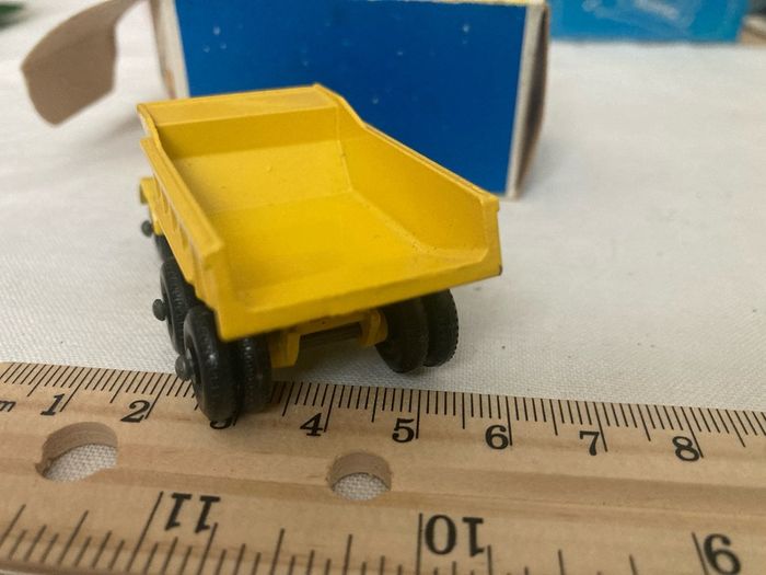 Matchbox 6. Euclid quarry truck. 1963. Mint in box.