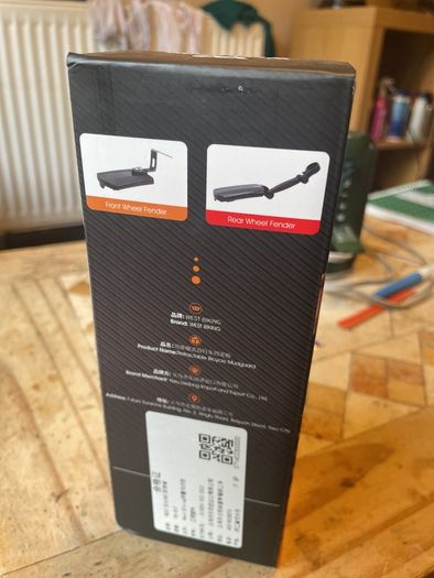 Retractable Bicycle Mudguard