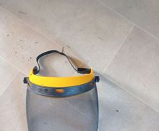 strimmer face guard