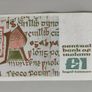 1 Punt Pound Ireland 1989 Queen Medb Banknote Image 2