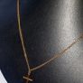 Pristine Vintage 9ct Gold Cross/Curb Chain Image 6