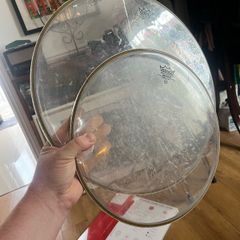 Spare drum heads