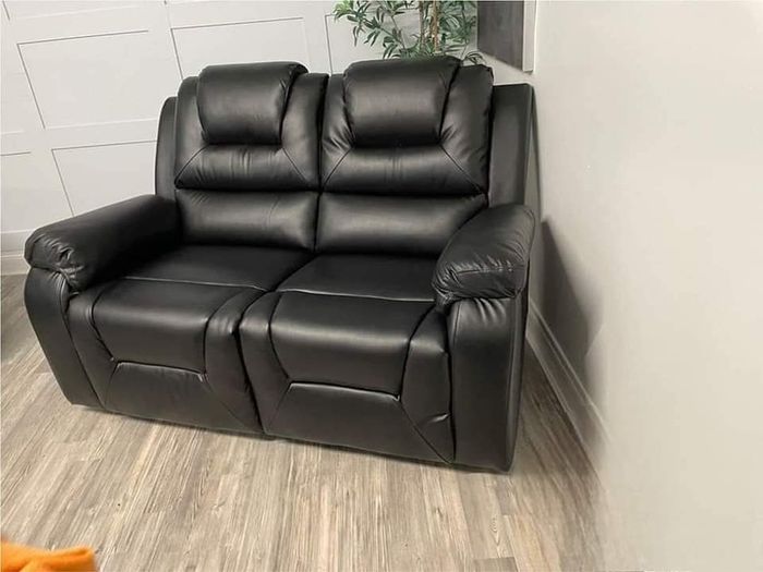 Axel Manual Leather Recliner Sofa Set