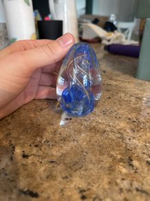 Glass paper weight
