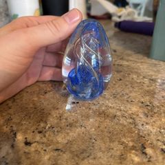 Glass paper weight