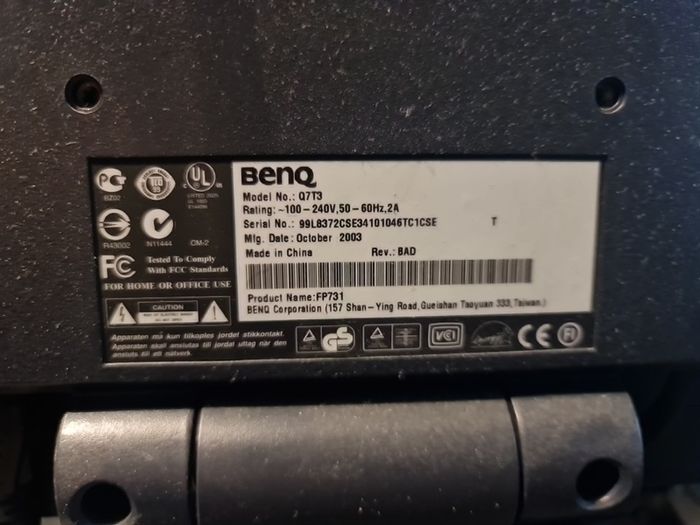 Benq Monitor
