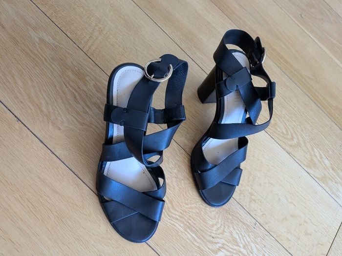 Black high heel sandals Minelli