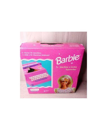 Barbie Typewriter 1996 Mehano - Rare Retro Toy Tested & Working - Used Once
