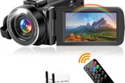 Camcorder Video Camera 2.7K 42MP 18X Digital Zoom Camera Recorder 3.0 Inch LCD Screen Vlogging Camera For YouTube with Remote Controller, 2 Batteries (FREE POSTAGE)