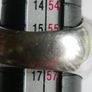 925 Silver Ring Pear Tourmaline Sapphire Natural Gemstone Jewelry Size P - 11,40g Image 6