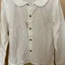 white long sleeve shirt girl 6/7 years 122cm Image 5