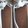 white flat shoes size UK 2 Image 2