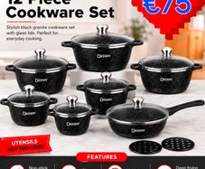 12 Piece Pots Set