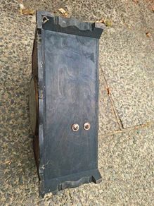 Vintage Wooden Mantel Clock Original Mechanical Movement  ProjectRestoration