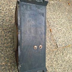 Vintage Wooden Mantel Clock Original Mechanical Movement  ProjectRestoration