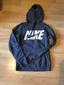 Grey Nike hoodie Adult Small