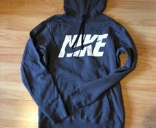 Grey Nike hoodie Adult Small