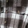 check shirt Also could be worn as a light sacket size suit 14    small on lable  big fitting Image 3