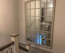 William Wood Extra Large Arched Window Mirror