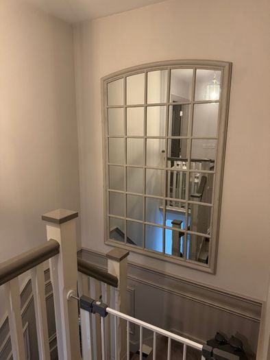 William Wood Extra Large Arched Window Mirror