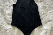 Topshop Black Bodysuit UK 12 BNWT