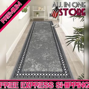 Runner Rug for Entryway 65x240cm Extra Long Hallway Rug Runner Non Slip Backing Area Rug Runner Washable Floor Carpet Runner for Living Room Bedroom Laundry Room Kitchen Room (FREE POSTAGE)