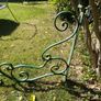 Antique Large Cast Iron Bracket For Lantern Etc Etc Image 4