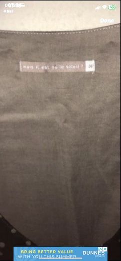 dress French brand (choice boutique) size 10