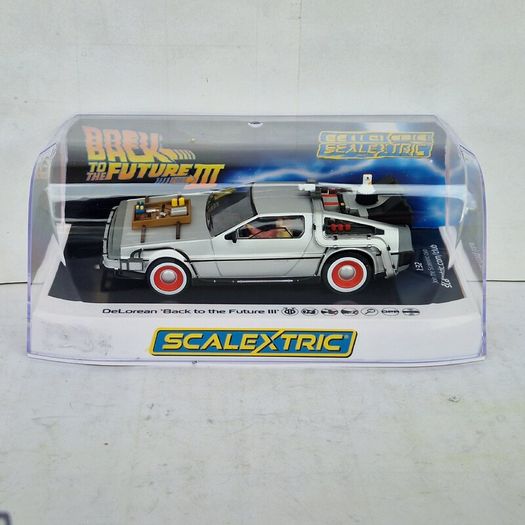 Scalextric DeLorean Back to the Future 3 Slot car ( C4307  street classic tv )