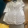 ladies White cotton Image 9