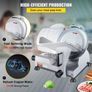 Meat Slicer, 240W Electric Deli Food Slicer, 10 inch Carbon Steel Blade Electric Food Slicer, 350-400RPM Meat Slicer, Image 4