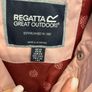 Regatta waterproof coat pink size 10 Image 2