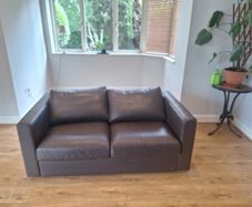 Vimle Leather 2 Seater Couch